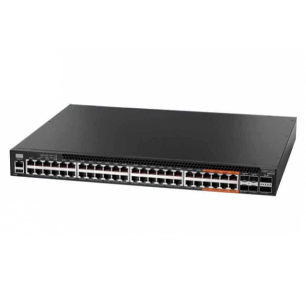 Коммутатор Edge-corE Bad Pack 4610-54P-O-AC-Fv1 Edge-corE 48-Port GE RJ45 port w/ POE+, incl. 8 ports UPOE, 4x10G SFP+, 2 port QSFP+ by DAC or 20G QSFP+ Transceiver, Broadcom Helix 4, Dual-core ARM Cortex A9 1GHz, dual 110-230VAC 920W hot-swappable PSUs, one fixed system fan