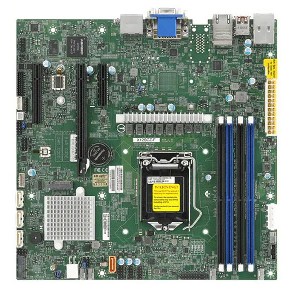 Материнская плата SuperMicro X12SCZ-F-B