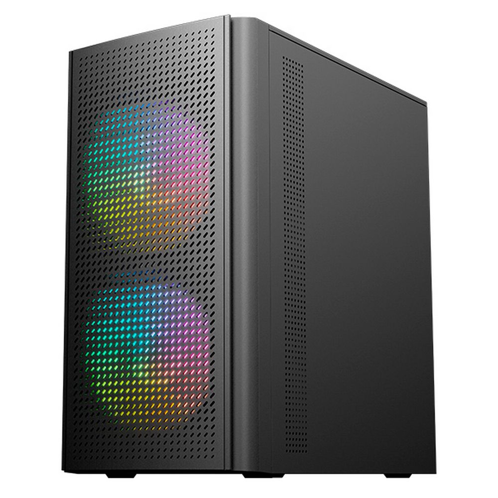 Корпус для ПК ACD M2-500 с блоком питания PSU 500W; mATX, USB3.0+USB1.1*2+HD Audio; FAN 3x120 mm