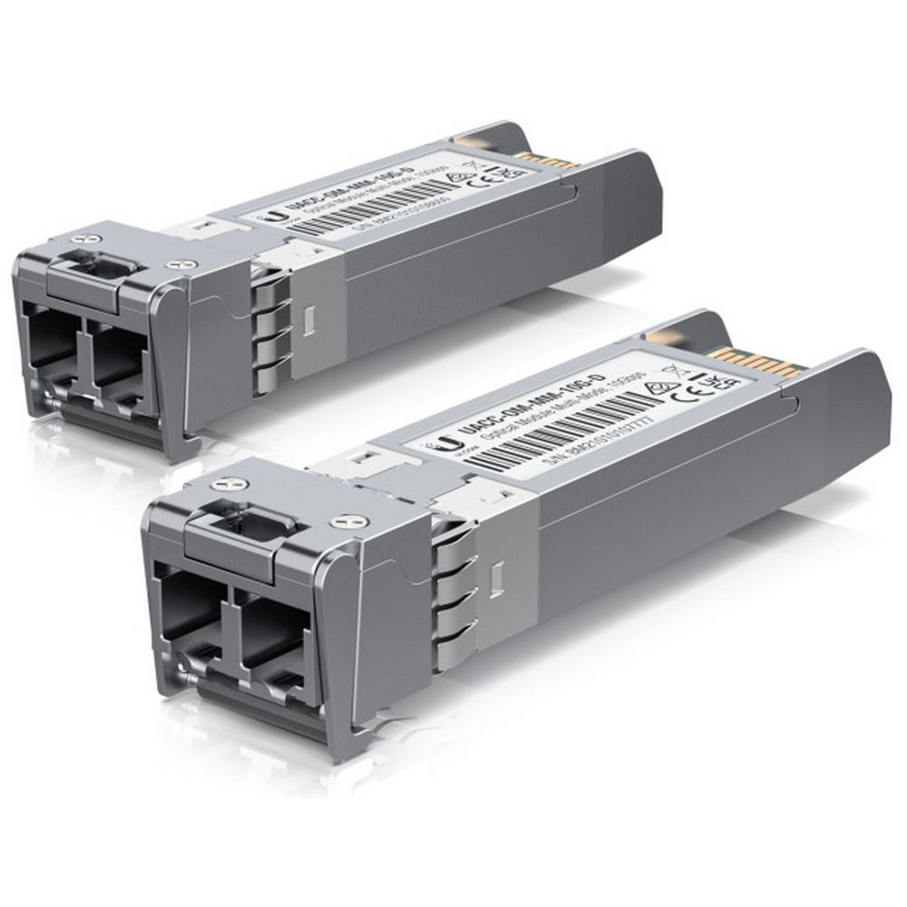 Трансивер Ubiquiti UACC-OM-MM-10G-D-2 Многомодовый оптический модуль 10 Гбит/с, 300 м
