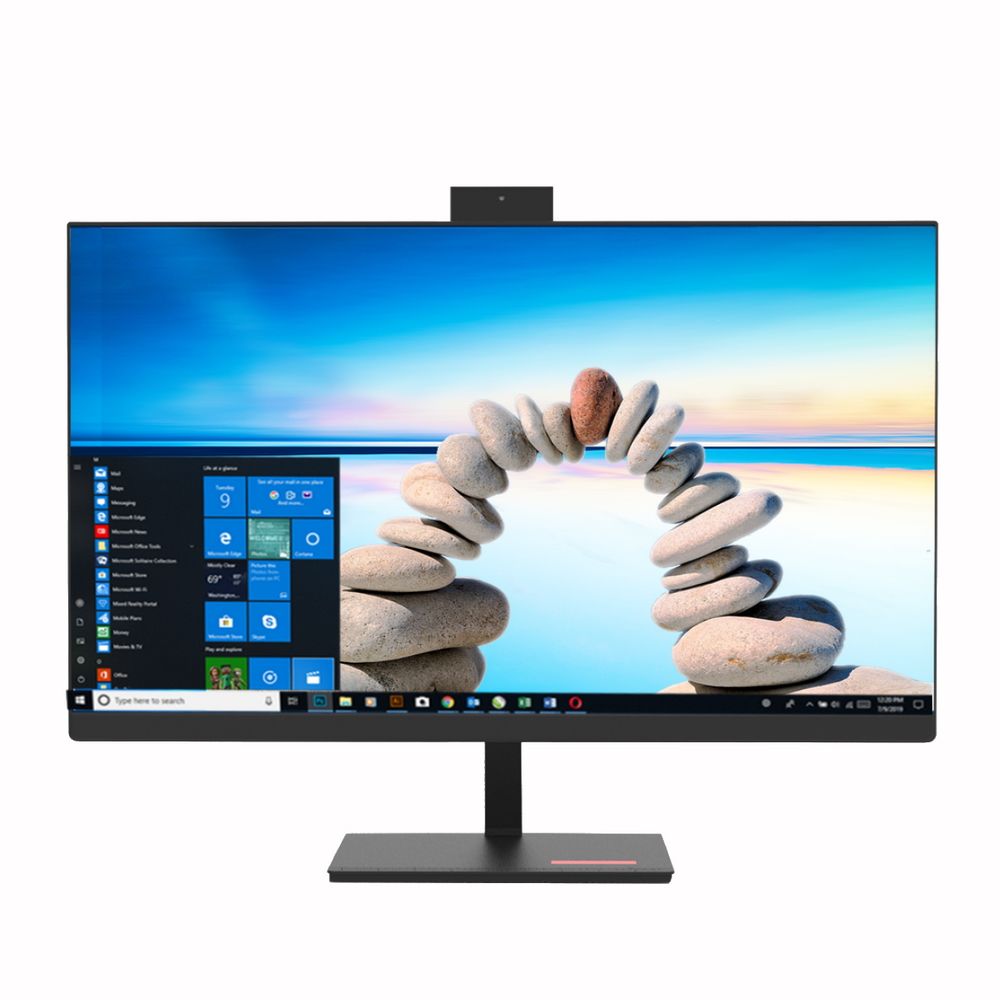 Платформа-моноблок Prittec A27- WB H610/Full HD 27” ZBDPanel/Intel 3165 WiFi AC+BT/150WAdaptor/1 x USB 3.0+ 1 x Tupe C + 1 xCombo Audio at Side IO/Full Copper Thermal/2M Full HD Camerawith Dual MIC/Regular Stand/no battery on MB