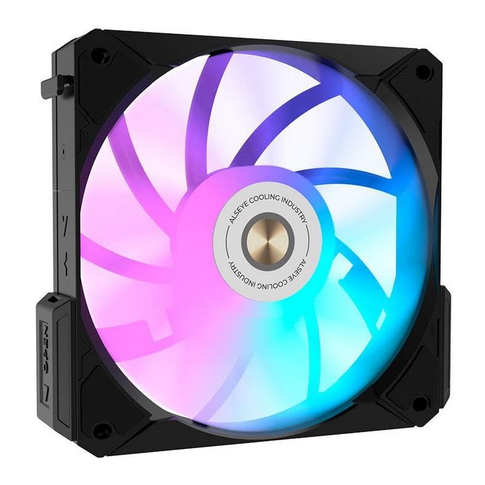 Вентилятор в корпус ALSEYE COOLING FAN i12B black Dimensions: 120 x 120 x 25mmVoltage: DC 12VCurrent: 0.25A±10%Fan Speed : 800-1800±10%Max. Air Flow: 31.18-73.92CFMMax. Air Pressure: 0.56-2.1mmH20Max. Noise: 20-33.2dBABearing Type : FDB BearingLife Expectancy : 70,000 hours