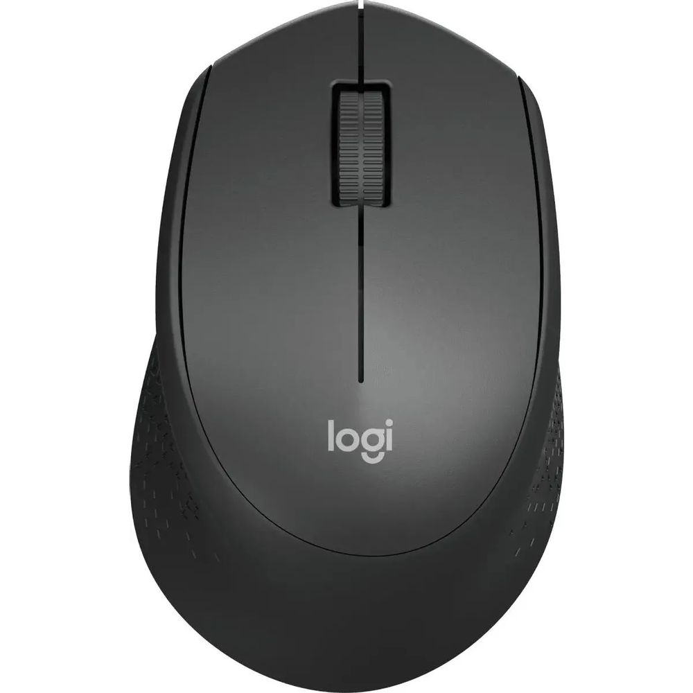 Мышь беспроводная Logitech M280 Black черная, оптическая, 1000dpi, 2.4GHz,USB-ресивер, бесшумная