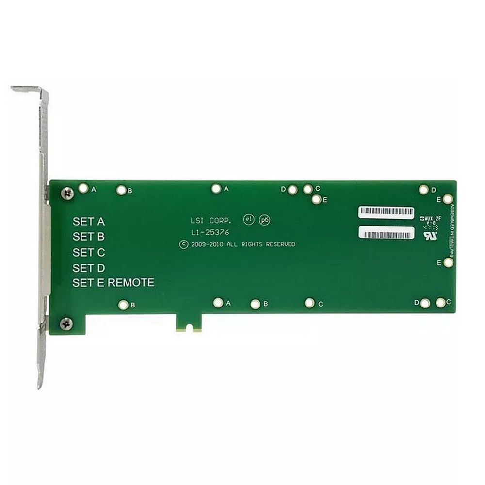 Панель для установки резервного питания Broadcom BBU-BRACKET-05 ( L1-25376-01 / L3-25376-00A / 01-23576-02 )  панель для установки BBU07, BBU08, BBU09, CVM01, CVM02, CVPM02, CVPM05 в PCI-слот (для контроллеров серий MegaRAID 9260, 9271, 9361, 9380, 9460, 9480)(NONAME, аналог LSI00291)
