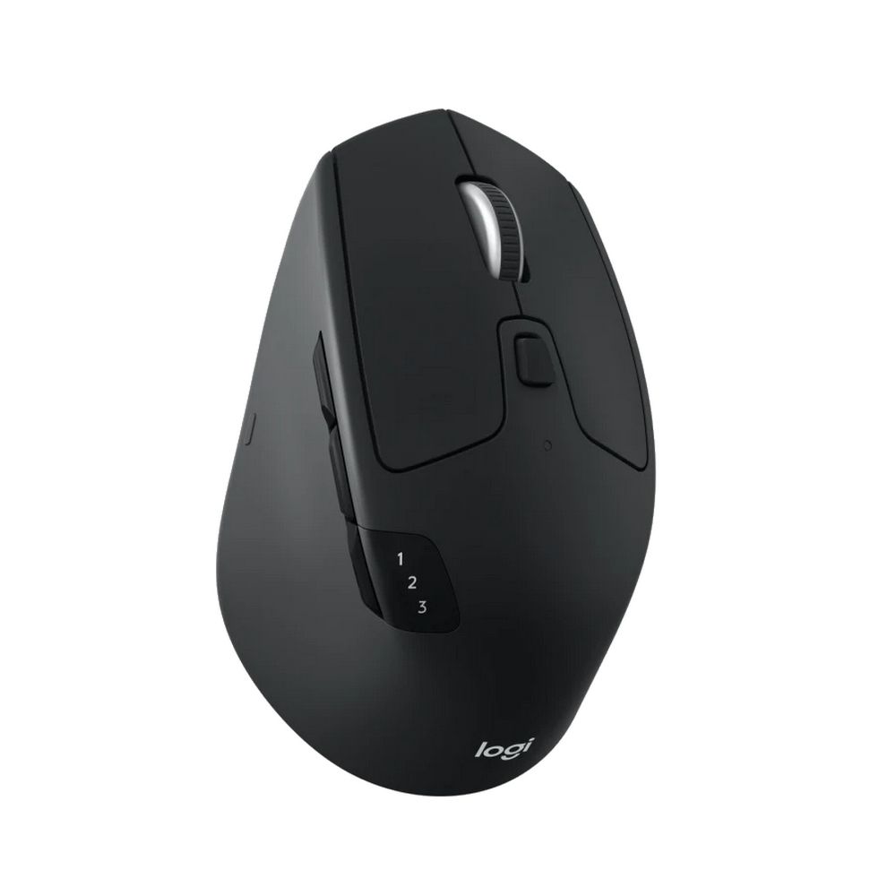 Мышь беспроводная Logitech M720 Triathlon черная, оптическая, 1000dpi, Bluetooth + 2.4GHz, USB-ресивер (Logitech Unifying®), 8 кнопок, под правую руку