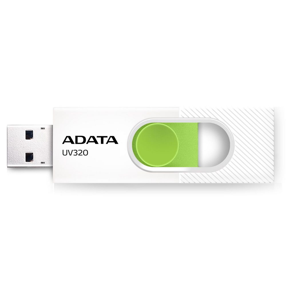 USB накопитель ADATA 128GB USB 3.2 Gen1 AUV320-128G-RWHGN White/Green