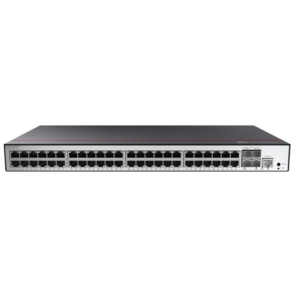Коммутатор Huawei S5735-L48T4S-A-V2 48*10/100/1000BASE-T ports, 4*GE SFP ports, AC power, S57XX-L Series Basic SW,Per Device