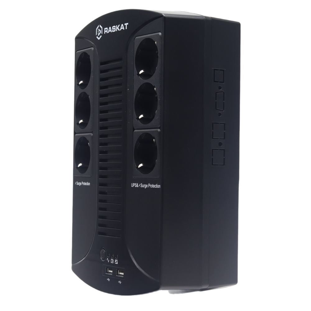 Источник бесперебойного питания  ИБП Raskat VS-650VA 650VA, 390Вт, 6хCEE 7