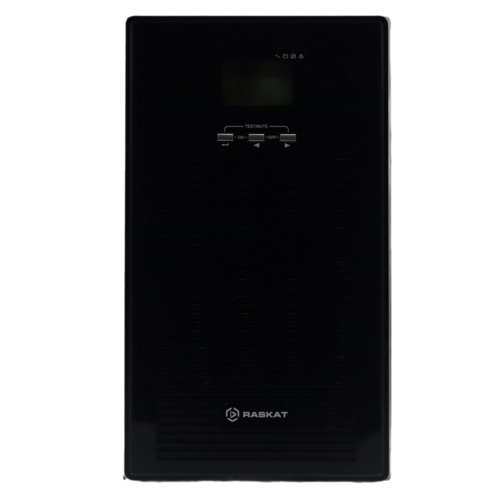 Источник бесперебойного питания  ИБП Raskat HIL-3000VA+ 3000VA, 2400Вт, 6xIEC320, LCD, USB type-B, 2xRJ-45, 1xRS232, чистая синусоида