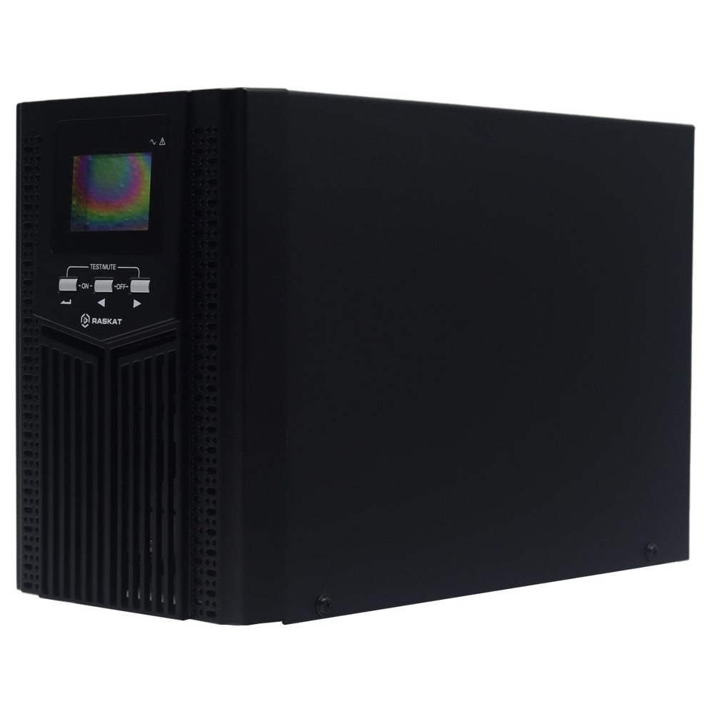 Источник бесперебойного питания  ИБП Raskat HSIO-1000VA 1000ВА, 900Вт, 1xCEE7, 1xIEC320, USB type-B, 2xRJ-45, 1xRS232