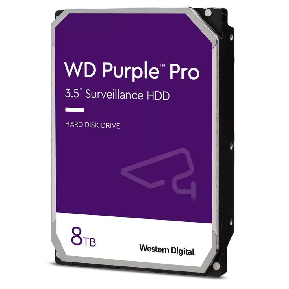 Жесткий диск Western Digital 3.5" 8TB Purple Surveillance HDD WD85PURZ  SATA 6Gb/s - 5640 rpm