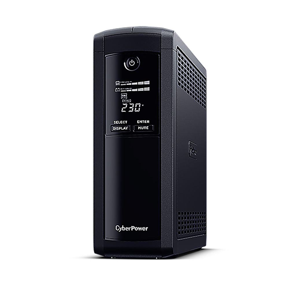 Источник бесперебойного питания ИБП Line-Interactive CyberPower VP1600ELCD 1600VA/960W USB/RS-232/RJ11/45  (4 + 1 EURO)