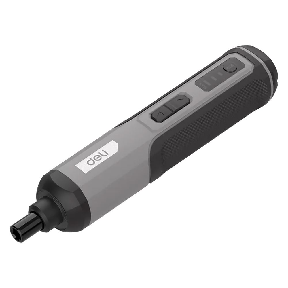 Отвертка аккумуляторная Deli DC160 (4В, 2А*ч, 5Нм, 300об/мин, Type-C, набор бит 4 шт, картон)