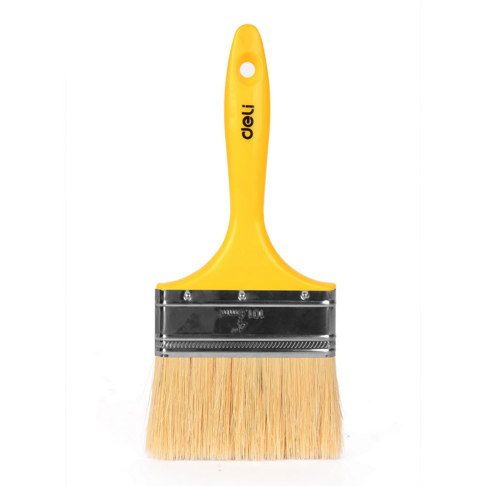 Кисть малярная с пластиковой ручкой Deli DL509114 100мм