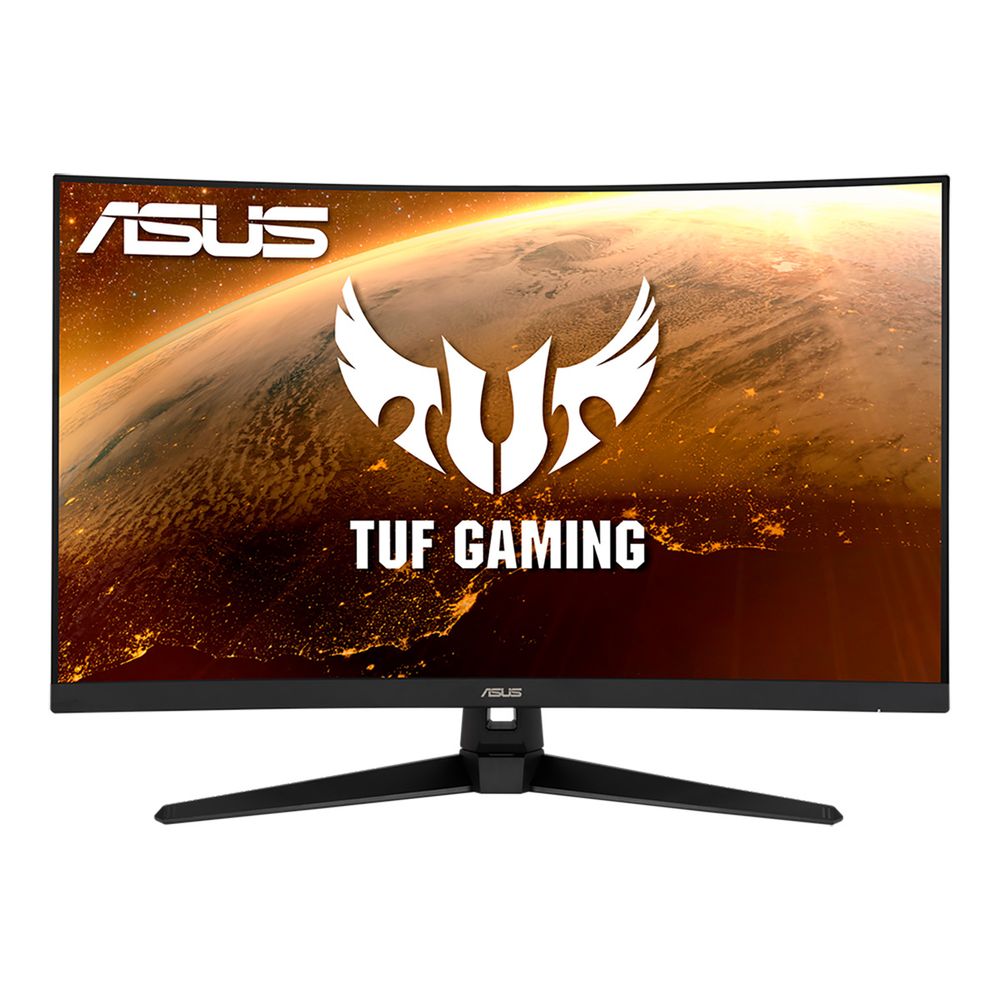 Монитор 31.5" ASUS VG328H1B Curved VA, 1920x1080, 165Hz, 1ms, 250сd/m, 3000:1,  | VGA, HDMI(2.0) | InPSU, Speakers, Vesa 100, Black