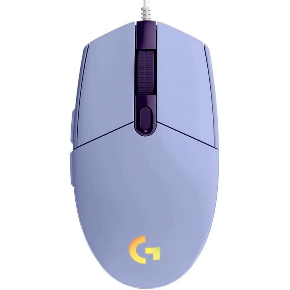 Мышь игровая Logitech G102 Lightsync Lilac (910-005857/910-005854)
