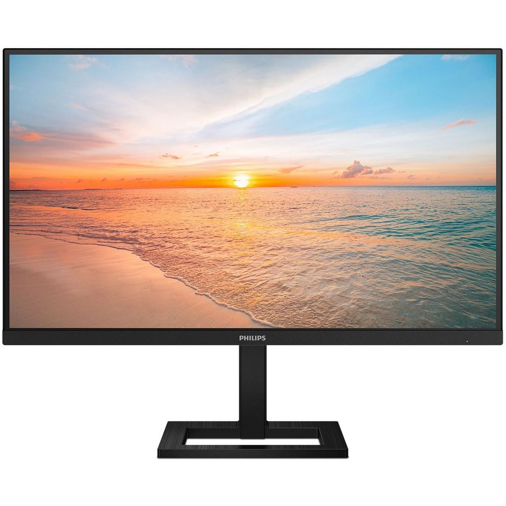 Монитор 27" PHILIPS 27E1N1900AE  IPS, 3840x2160, 60Hz, 4ms, 350сd/m, 1000:1, HDR10 | 2xHDMI(2.0), Type-C(PD-65W), 2xUSB 3.2 | HAS, InPSU, Speakers, Vesa 100, Black
