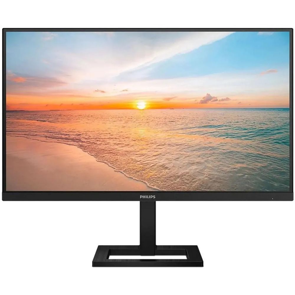 Монитор 27" PHILIPS 27E1N1800AE  IPS, 3840x2160, 60Hz, 4ms, 350сd/m, 1000:1 | 2xHDMI(2.0), 1xDP(1.4) | HAS, InPSU, Speakers, Vesa 100, Black