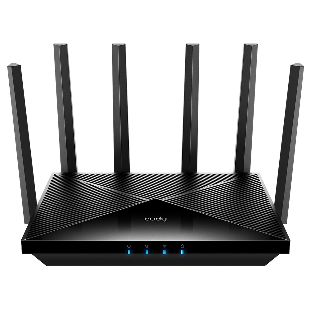 Маршрутизатор CUDY BE6500 2 5G  Wi-Fi 7 Router Dual Band Mesh, Chipset Broadcom, 802.11be/ax/ac/a/b/g/n, 5764Mbps at 5GHz + 688Mbps at 2.4GHz, 1 x 2.5Gbps WAN Port, 4 x 10/100/1000Mbps Ports, 6 x 5dBi fixed antennas, WiFi router/AP/ Repeater/WISP Mode, PPTP/L2TP/OpenVPN/WireG
