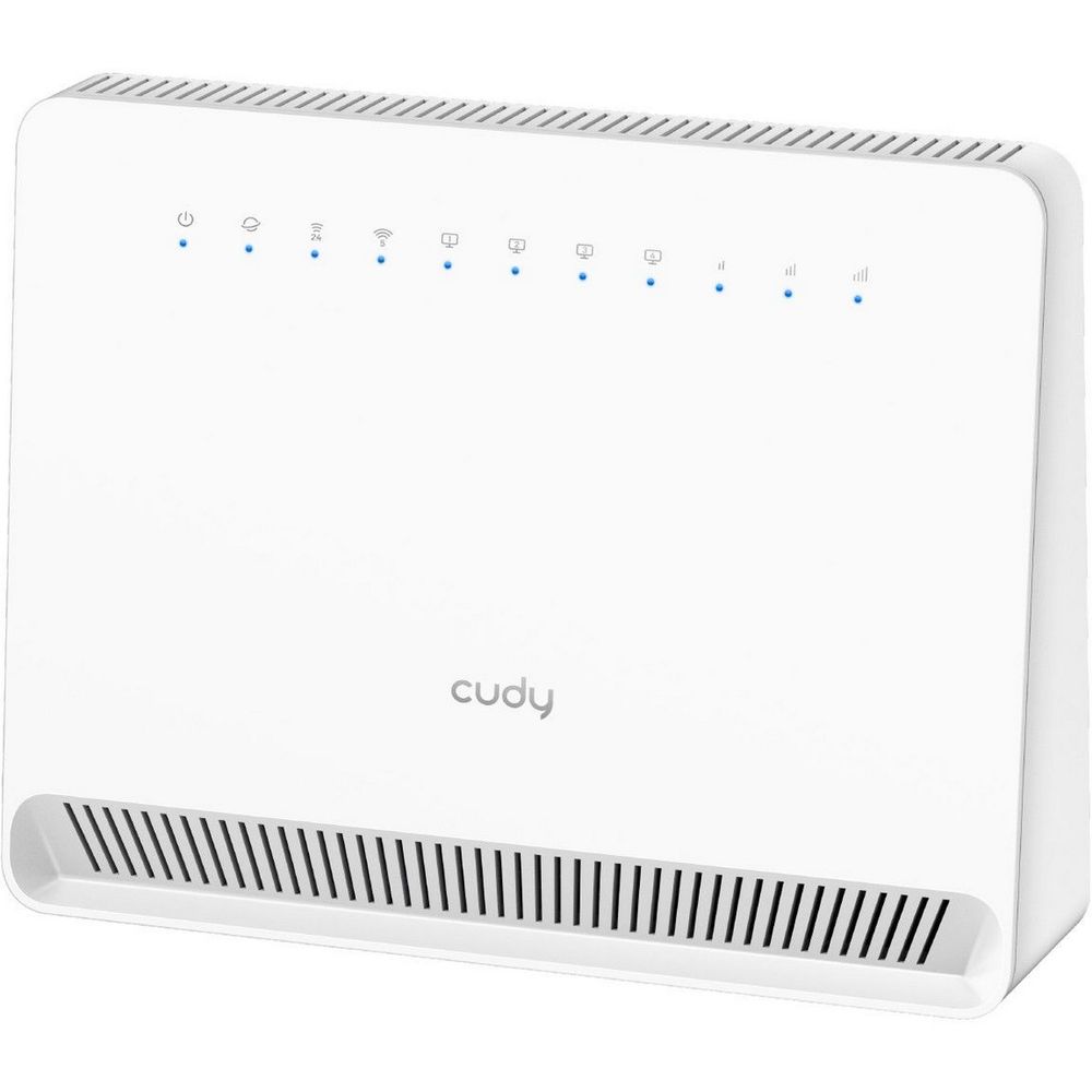 Модем CUDY AC1200 Wi-Fi 4G LTE-Cat6 Gigabit Router, 4 10/100/1000M RJ45 Ports,  Nano SIM Slot, Quectel module inside,build-in 4G LTE modem, 300Mbps at 2.4GHz + 867Mbps at 5GHz, Internal Antennas,  PPTP/L2TP/OpenVPN/WireGuard VPN, DNS over Cloudflare/Google/Quad9, DD