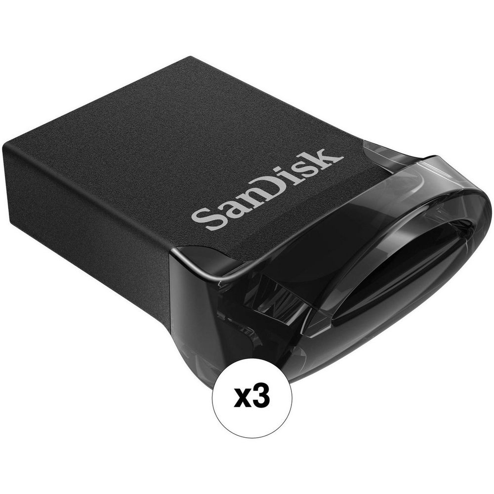 USB накопитель SanDisk Ultra Fit 32GB, USB 3.1 - Small Form Factor Plug & Stay Hi-Speed USB Drive