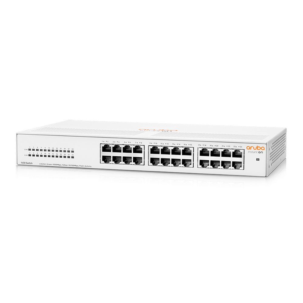 Bad Pack Коммутатор HPE R8R49A Aruba Instant on 1430 24G unmanaged fanless Switch