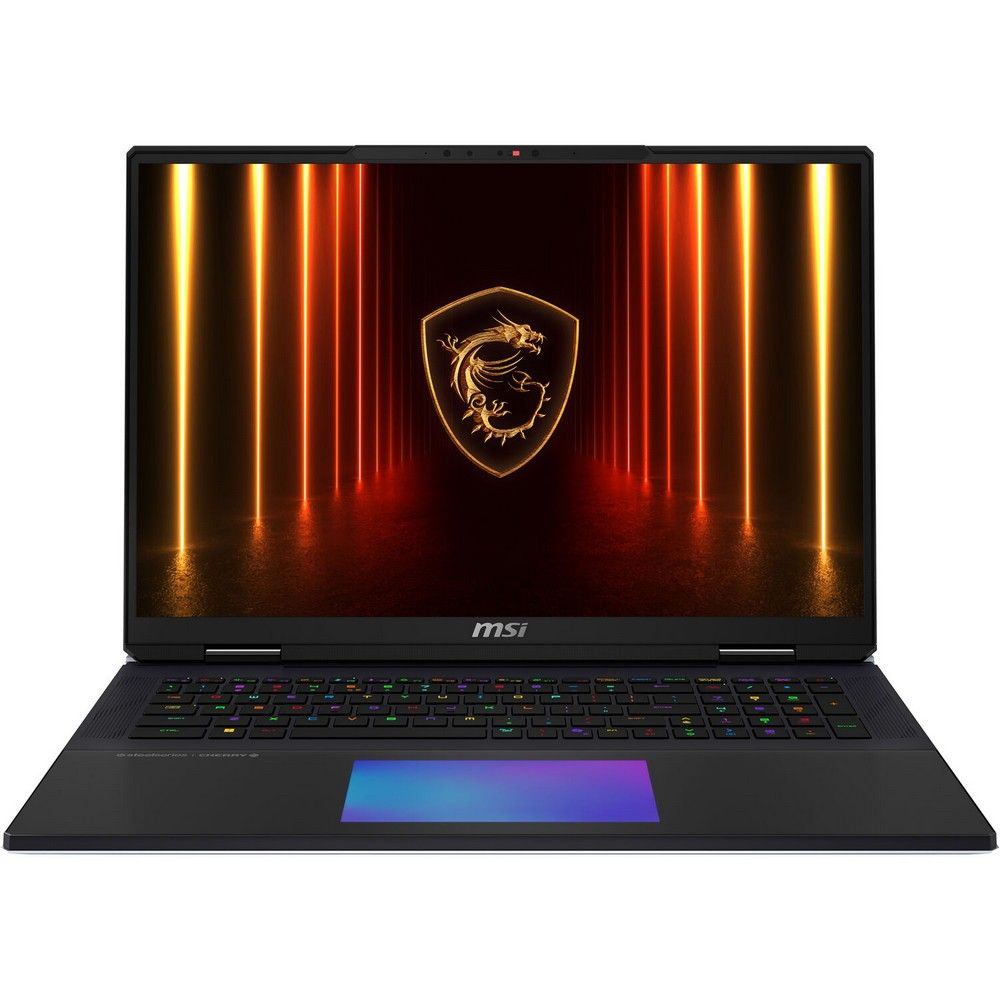 Ноутбук MSI Titan 18 HX AI A2XWJG-206RU Intel Core Ultra 9 285HX/64Gb (2*32 D5)/SSD4Tb/RTX5090 24Gb (175W)/18"/IPS/MiniLED/WQUXGA/3840x2400/120Hz/Win11/RJ-45/Black/3.6kg