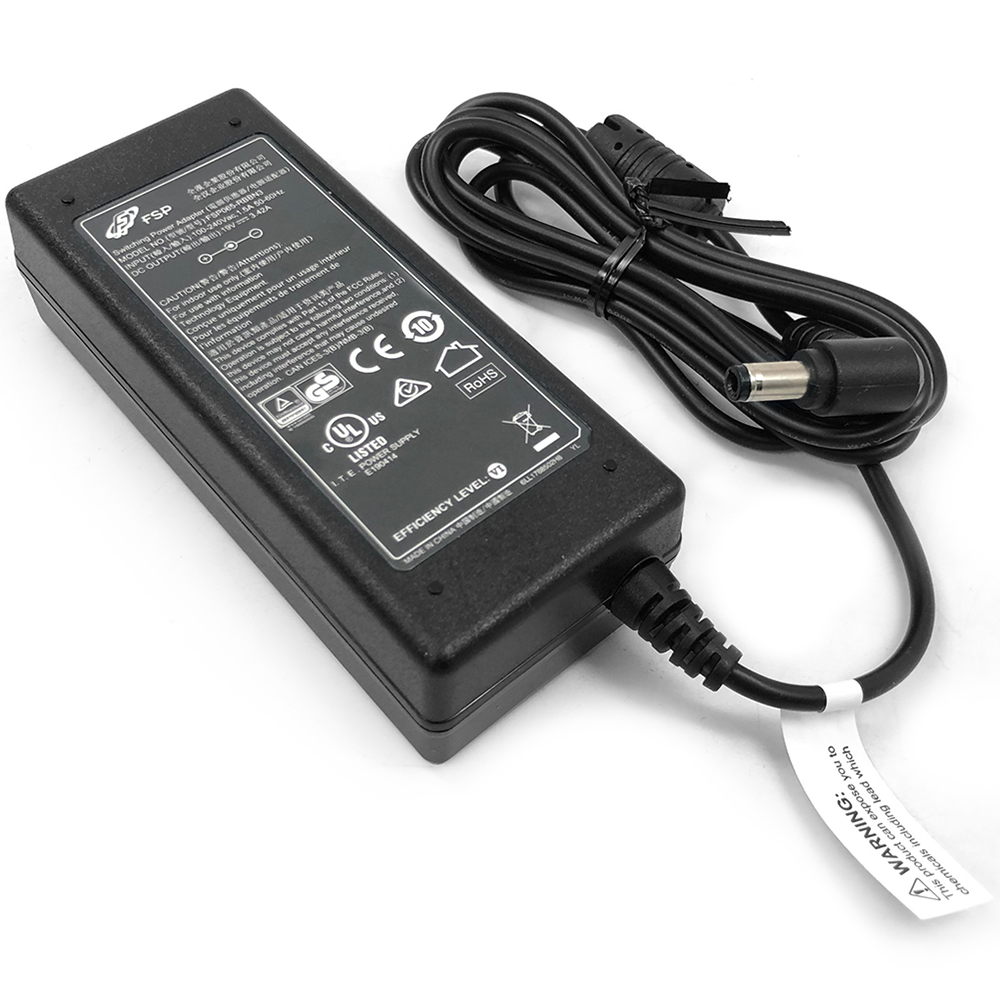 Адаптер питания FSP FSP065-RBBN3 65W/19V, DESKTOP ADAPTER, AC C6, DC 1500mm - 2.5/5.5/11 - 90° (R=1m, C=104pF)