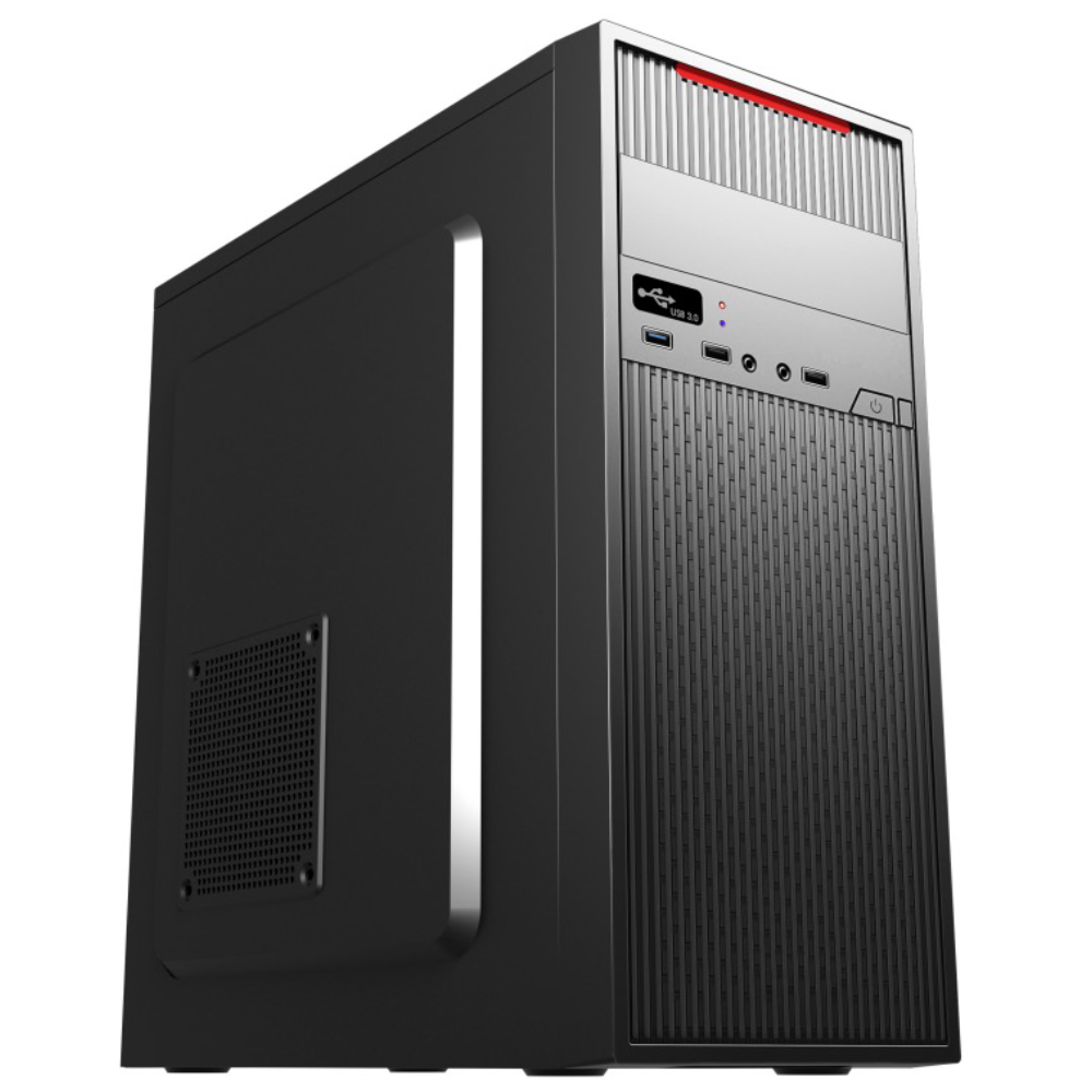 Корпус для ПК ACD Citadel 102N ATX, Black, 80mm rear FAN, w/o PSU