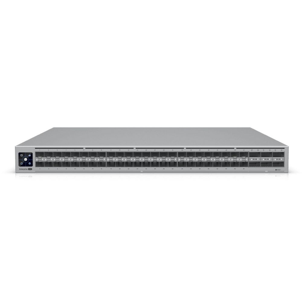 Ubiquiti UniFi Switch Enterprise Campus Aggregation Коммутатор в стойку, 48х 25G SFP28, 6х 100G QSFP28