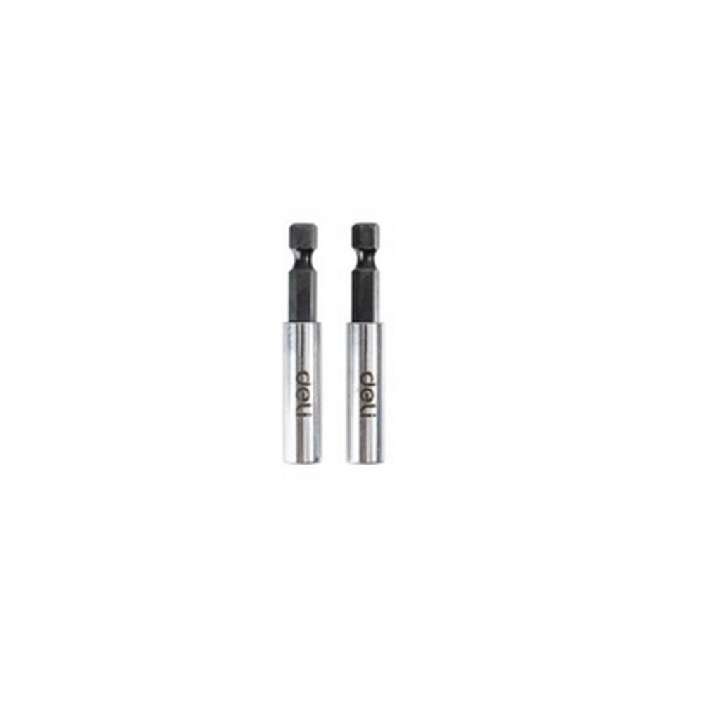 Держатель для бит магнитный 2шт Deli DL106002 1/4", 60 мм