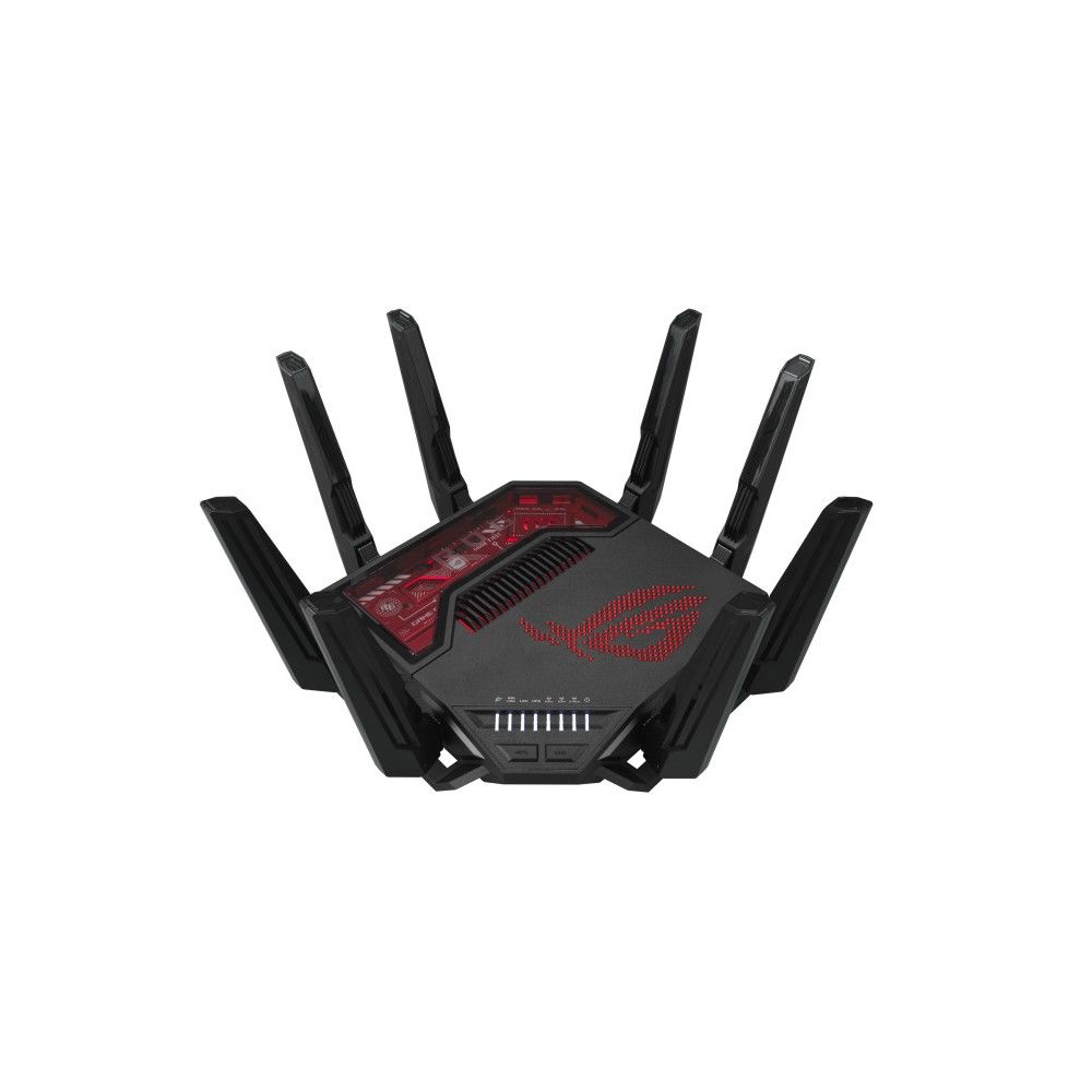 Маршрутизатор ASUS GT-BE19000 WiFi 7 2х10G 4х2.5G 2xUSB 11529+5764+1376Mbps 6GHz/5GHz/2.4GHz