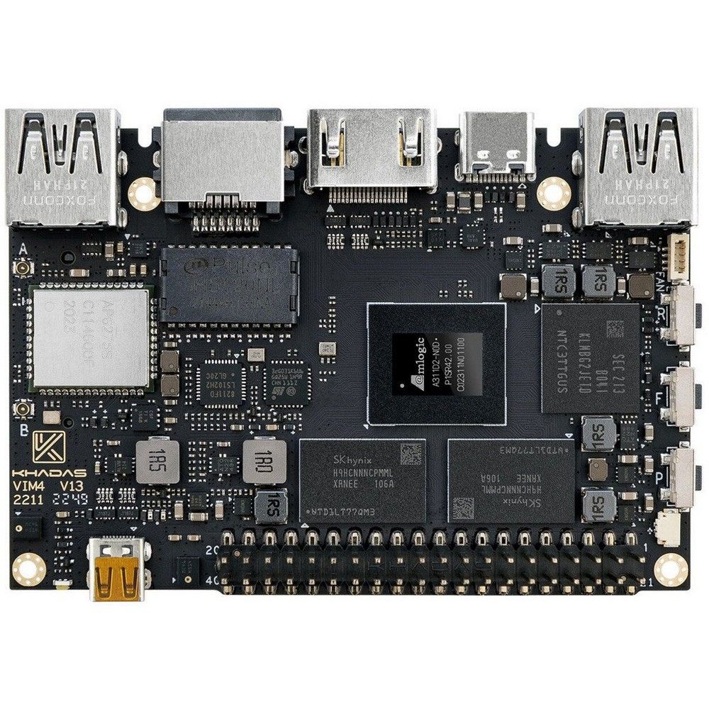 Одноплатный компьютер Khadas New VIM4