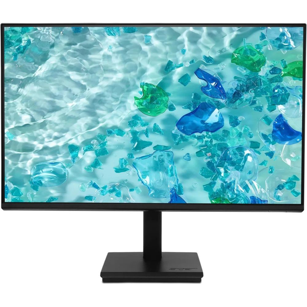Монитор 27" ACER V277UGbmiipx  Black (IPS, 2560x1440, 1 / 4ms, 350cd, 120Hz, 2xHDMI(2.0) + 1xDP(1.2) + SPK + Audio Out, Speakers 2Wx2, Internal, sync: FreeSync, hdr: HDR 10, Vesa:100x100, 90% DCI-P3)