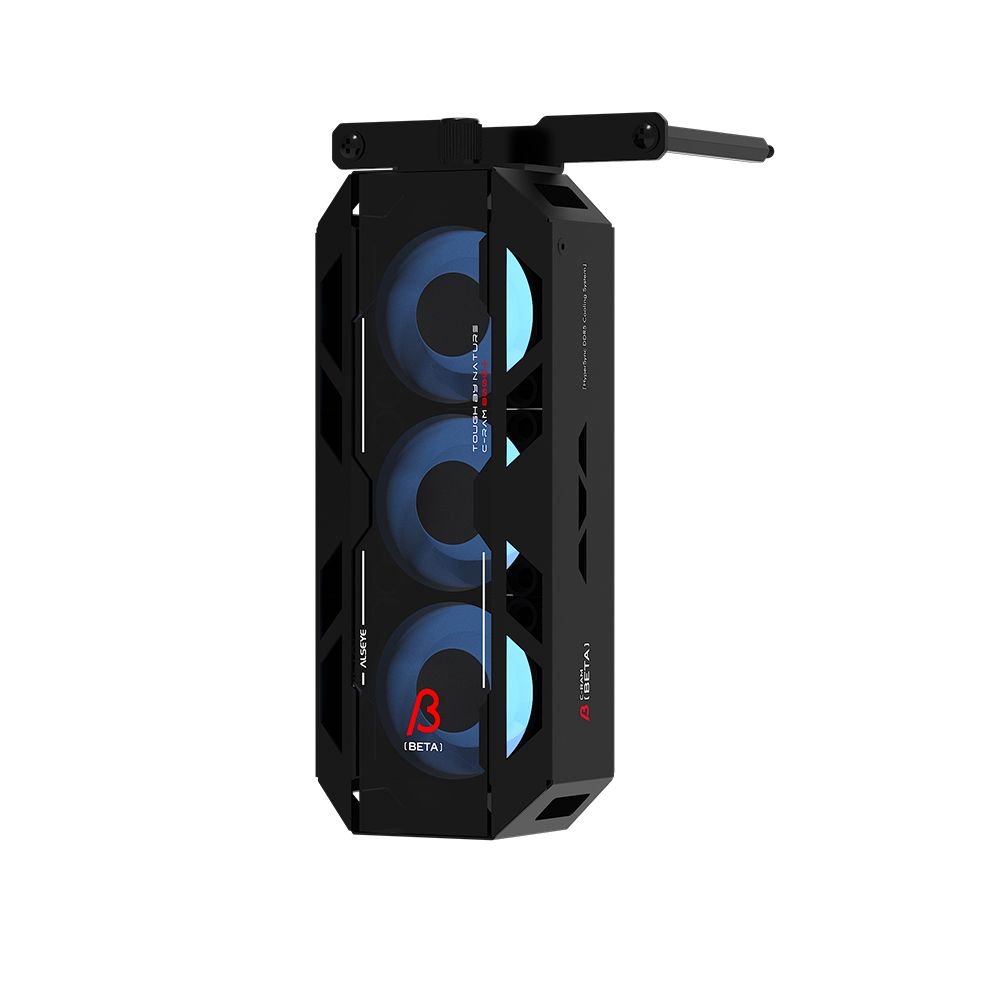 Охлаждение для оперативной памяти ALSEYE AS.03.08.0002 (C-RAM-Beta-B) Product size: 156.75 * 82 * 35mm Material: 0.8mm SPCC thick sheet metal Number of fans: 3 Size: 40 * 40 * 20mm Box: Black Leaf: Milk white Luminous effect: internally emitting ARGB Speed: 2000-5000RPM Outgoing line: Fan 1, 4pin (positive, negative, FG, PWM