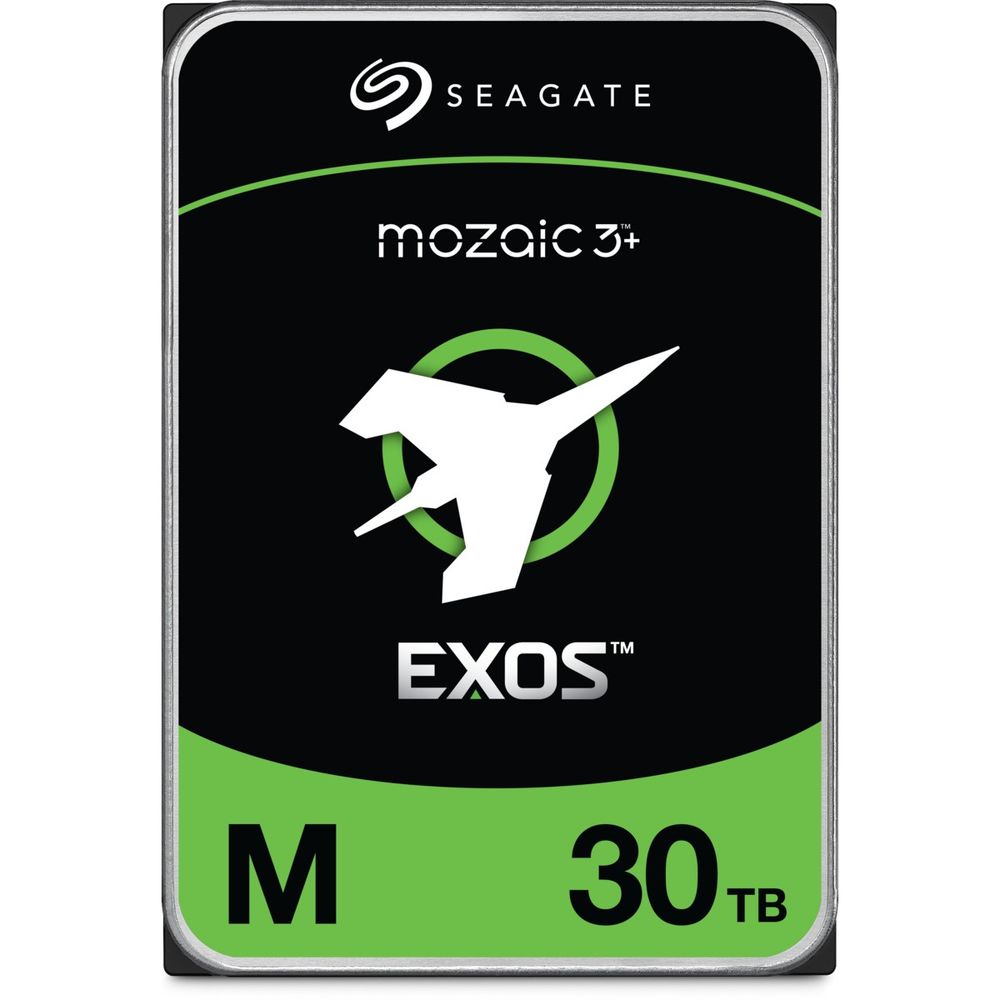 Жесткий диск серверный Seagate 3.5" 30TB Seagate Exos M SATA 6Gb/s, 7200rpm, 512MB, 512e, CMR, Mozaic 3+, Bulk