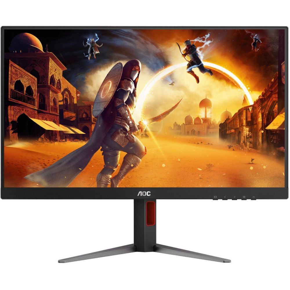 Монитор 27" AOC Q27G4/D  IPS, 2560x1440, 200Hz, 1ms, 450сd/m, 1200:1, HDR10 | HDMI(2.0), DP(1.4) | HAS, Pivot, Swivel, InPSU, Vesa 100, Black/Red