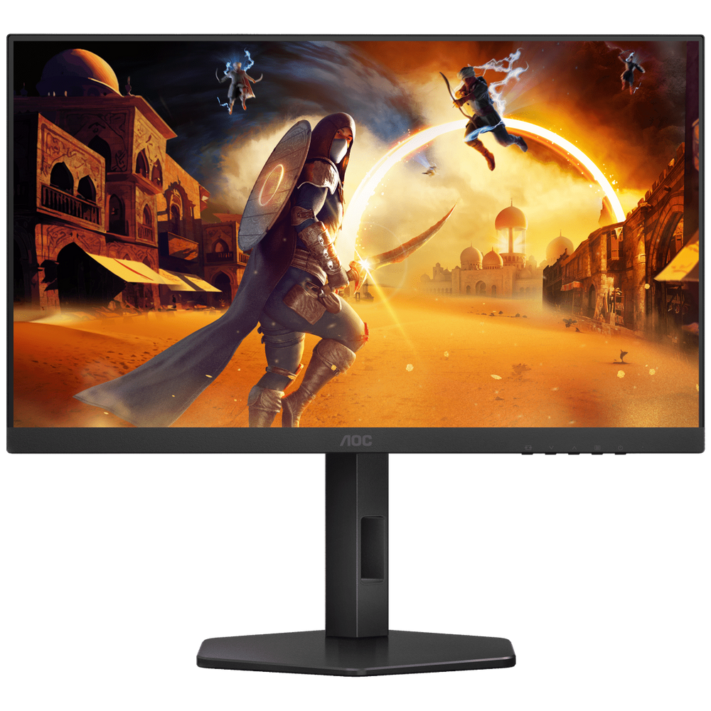 Монитор 23.8" AOC 24G4HX  IPS, 1920x1080, 200Hz, 0,3ms, 300сd/m, 1000:1, HDR10 | 2xHDMI(2.0), DP(1.4) | HAS, Pivot, Swivel, InPSU, Speakers, Vesa 100, Black