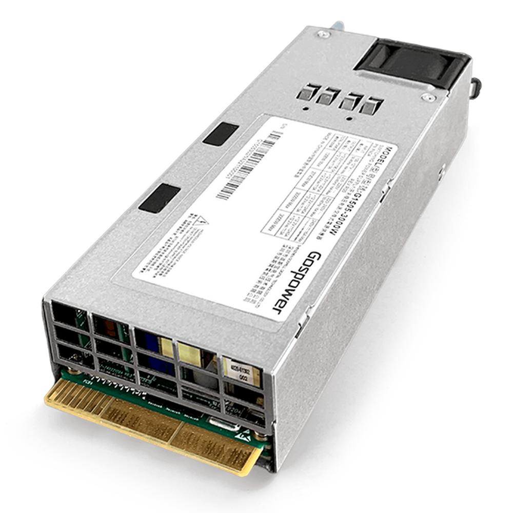 Блок питания серверный Gospower G1505-3200W CRPS 3200W Redundant module (ШВГ=  73.5*39*185мм), 80+ Titanium, Input 90-264Vac or HVDC (180-300V), OEM