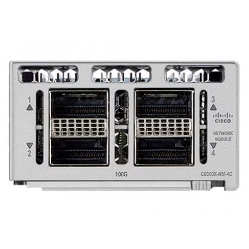 Модуль интерфейсный CISCO Catalyst 9300X 4x 100G/40G Network Uplink Module (QSFP+/QSFP28), C9300X-NM-4C