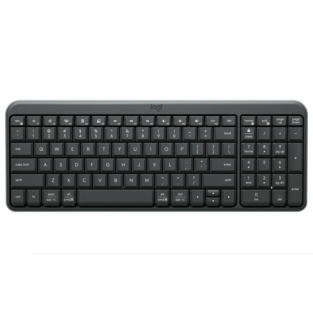 Клавиатура беспроводная BT Logitech K250, Graphite [920-013452]