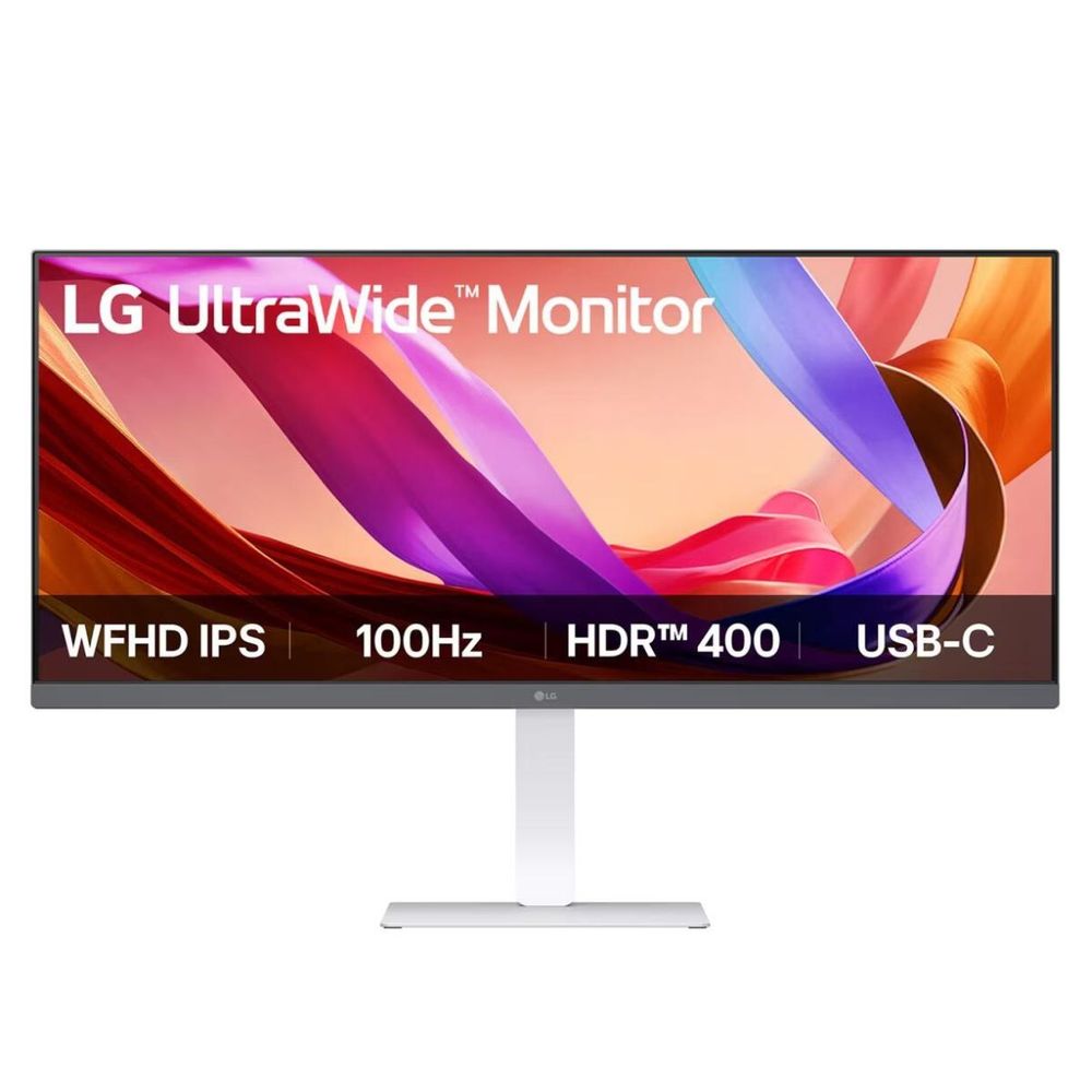 Монитор 34" LG 34U530A-W  IPS, 2560x1080, 100Hz, 5ms, 500сd/m, 1000:1, HDR10 | HDMI(1.4), DP(1.4), Type-C(PD-15W) | HAS, Swivel, ExPSU, Speakers, Vesa 100, White