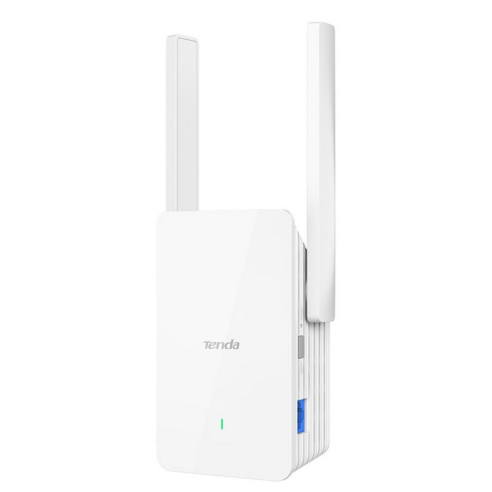 Усилитель Wi-Fi сигнала Tenda Tenda A23 Двухдиапазонный усилитель сигнала до 300 Мбит/с на 2,4ГГц + до 1201 Мбит/с на 5ГГц, LAN 1x1 Гбит/с, внешних антенн 2x5dBi