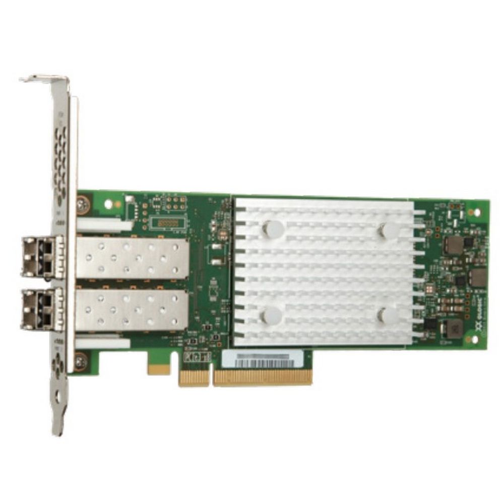 Сетевой адаптер Qlogic Bad Pack QLE2742-SR-CK (BK3210407-01 D / BK3210407-01 F) SGL 32Gb/s FC HBA, 2-port, PCIe v3.0 x8, LC SR MMF, В комплекте две планки (LP + FH) (SN)