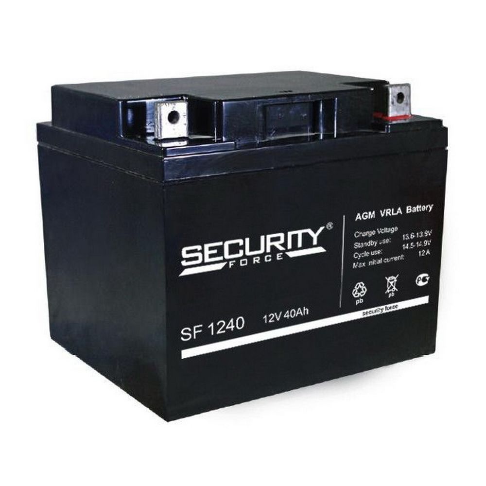 Аккумуляторная батарея Security Force SF 1240  bp Badpack