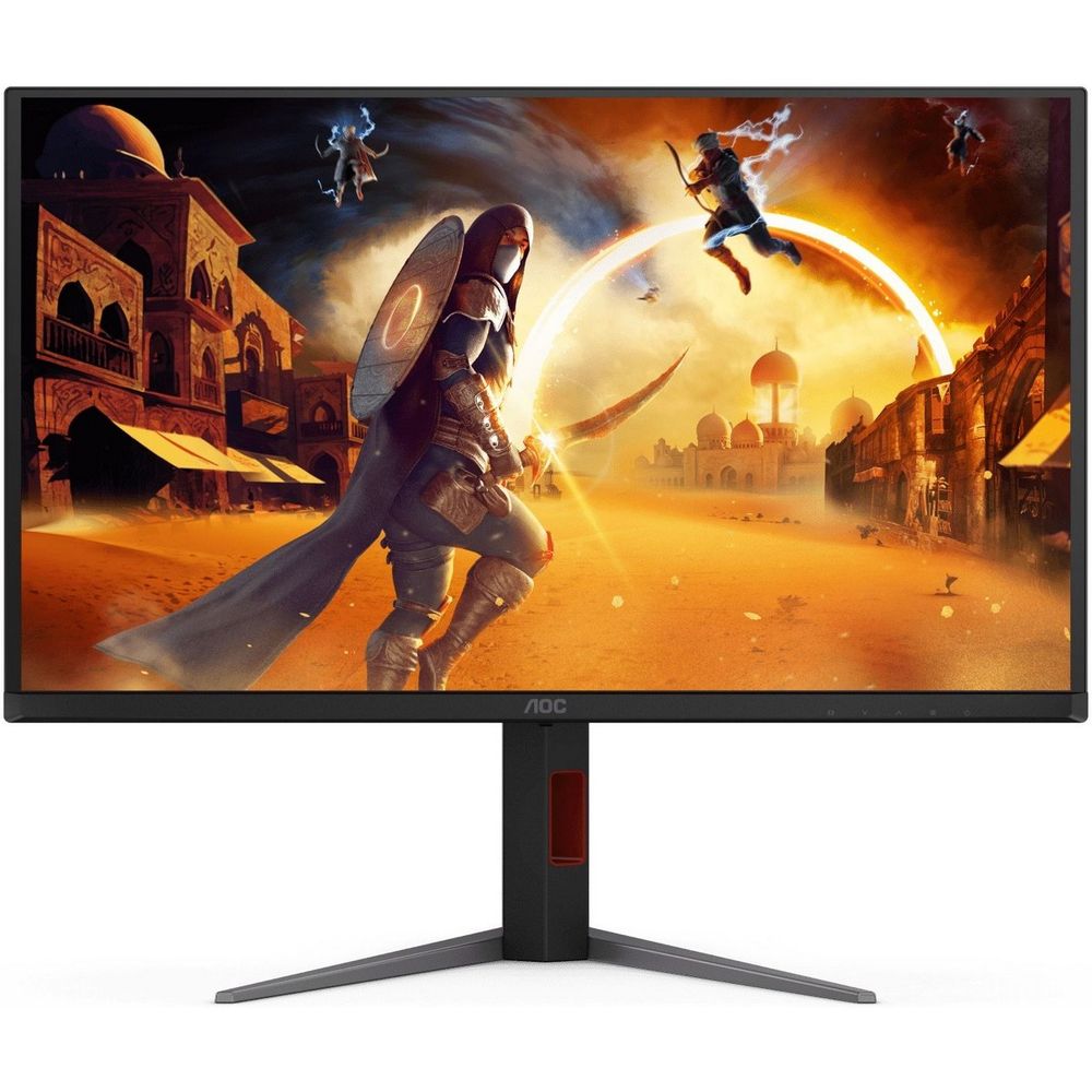 Монитор 26.5" AOC Q27G4ZD  QD-OLED, 2560x1440, 240Hz, 0,03ms, 1000сd/m, 1500000:1, HDR10 | 2xHDMI(2.0), DP(1.4), 4xUSB 3.2 | HAS, Pivot, Swivel, InPSU, Vesa 100, Black/Red