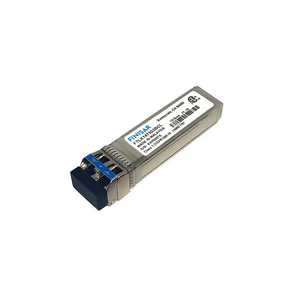 Трансивер Finisar FTLX1475D3BCL Transceiver 10G, SFP+, LC SM 10km LX, 1310nm DFB  laser, Temp -40 +85