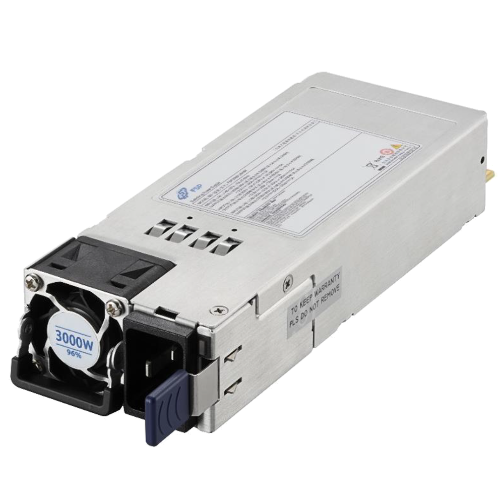 Блок питания серверный FSP FSP3000-20HM  3000W, CRPS Redundant module (ШВГ=73.5x39x185 mm),  AC FullRange Input, DC 12V & 12Vsb Output,PMBUS 1.2, 80+ Titanium, OEM