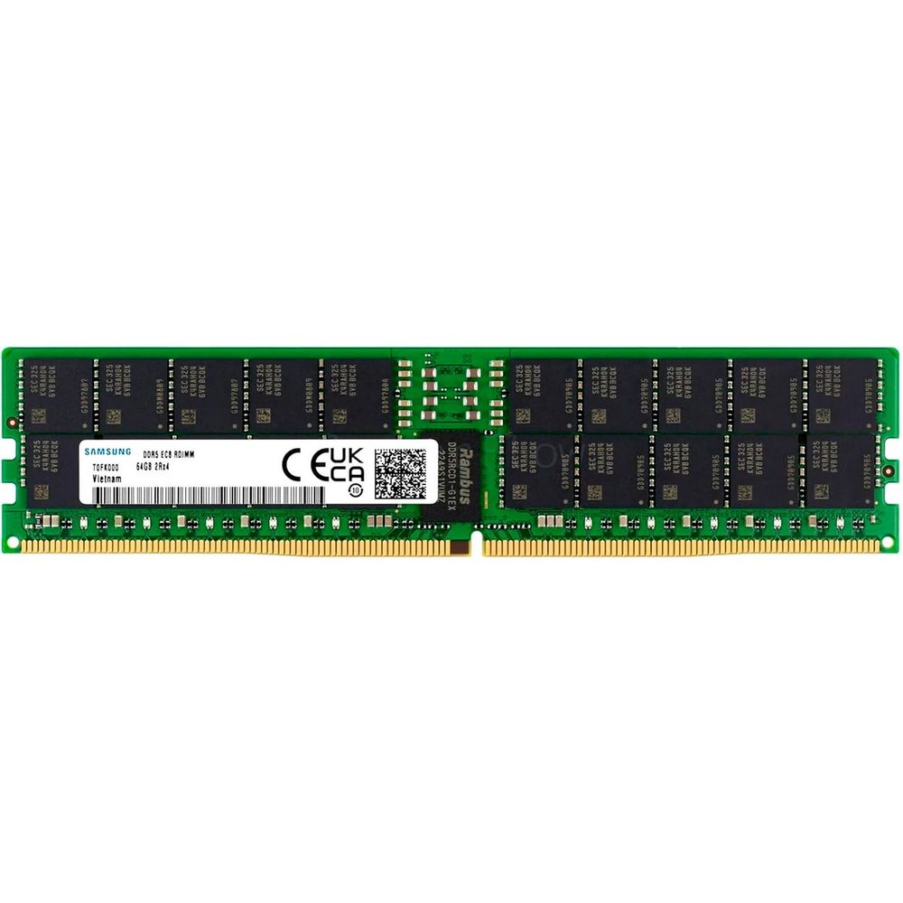 Модуль памяти Samsung 64GB DDR5 M321R8GA0EB2-CWMXJ PULL 5600MHz DIMM 2Rx4 Registred ECC