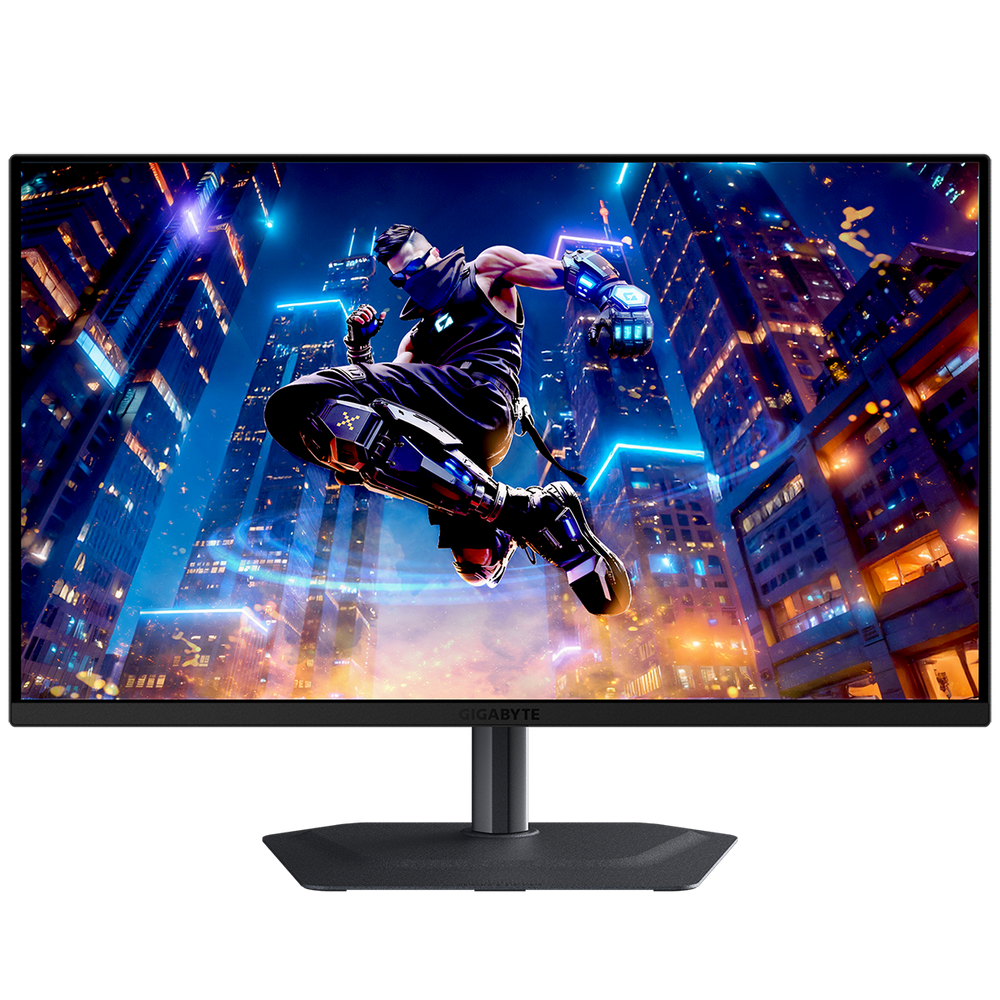 Монитор 27" Gigabyte MO27Q3 EK Black (QD OLED, 2560 x 1440, 360Hz, 0,03ms, 250cd/m->1000(пиковая), 1500:1, 2xHDMI-2.1, DP-1.4, 3xUSB3.2, USB Type-C(18Вт),Pivot